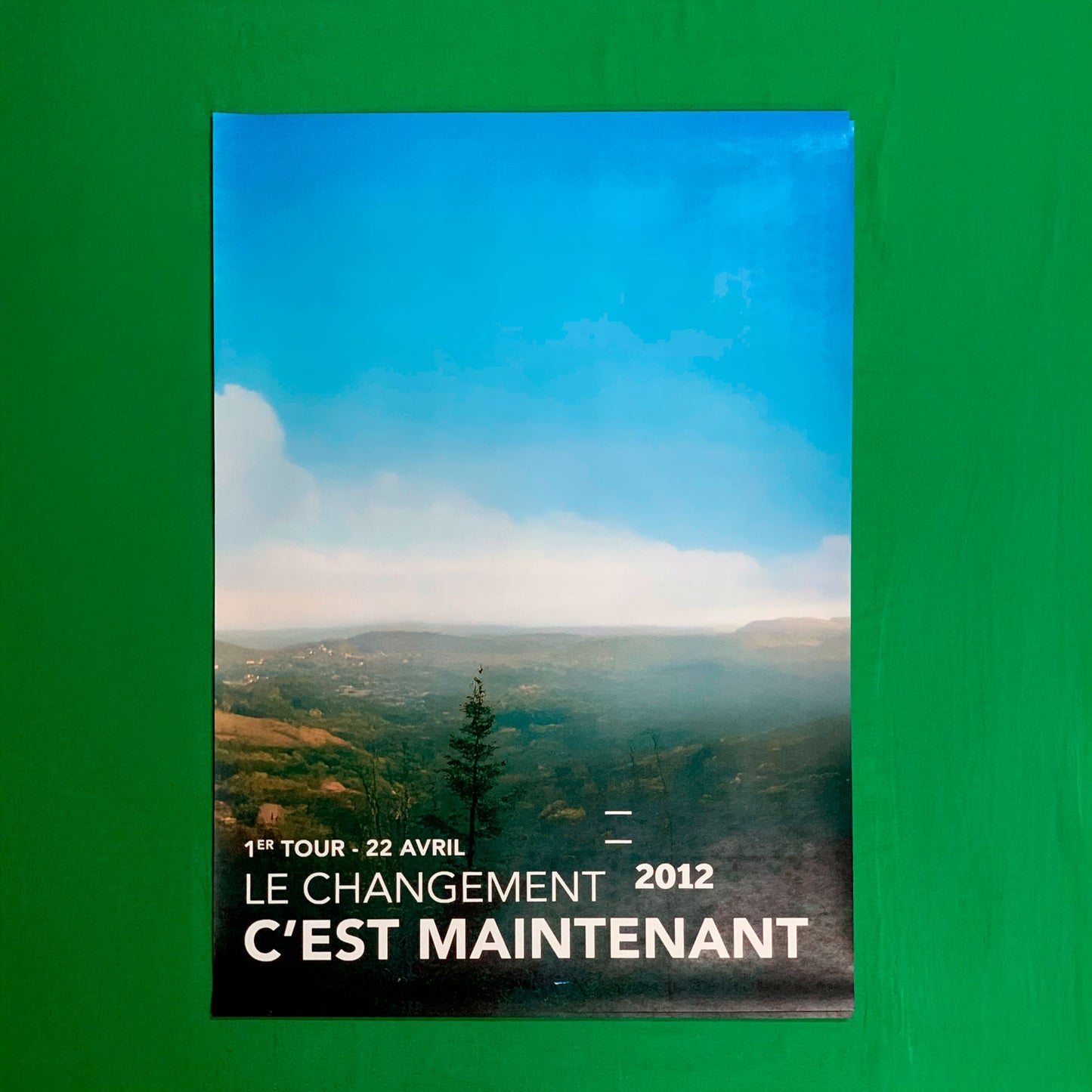 affiche "Campagne" - anthony peskine