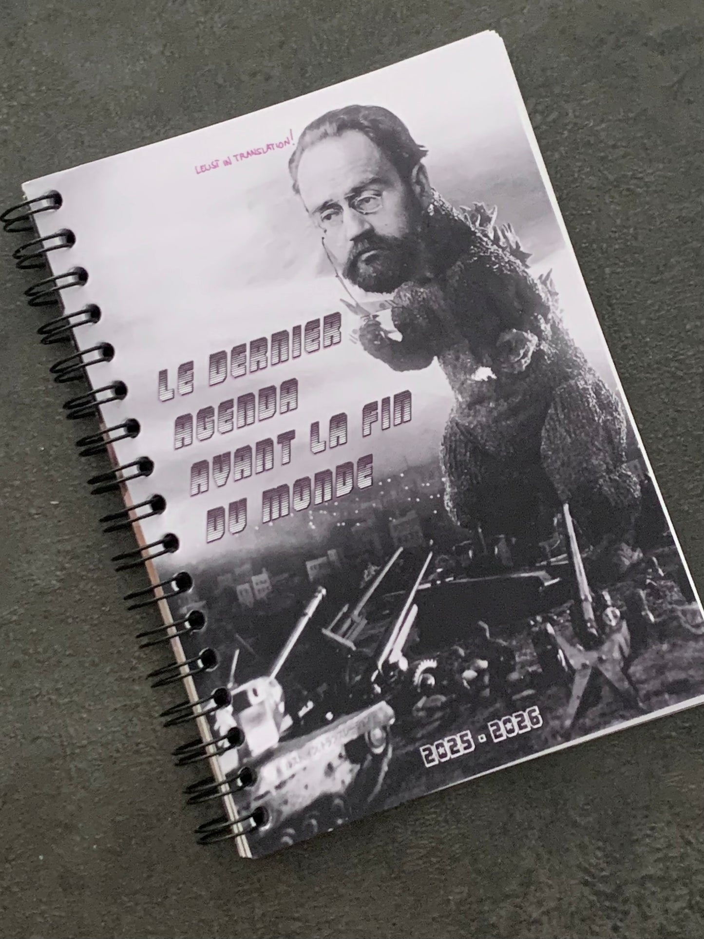 AGENDA 2025 2026 - Le dernier agenda avant la fin du monde