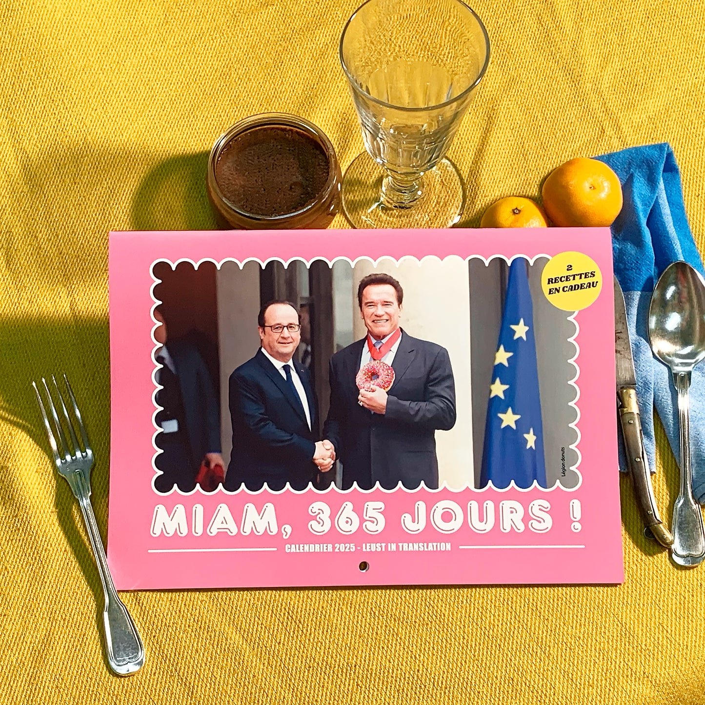 Calendrier 2025 - MIAM, 365 JOURS!