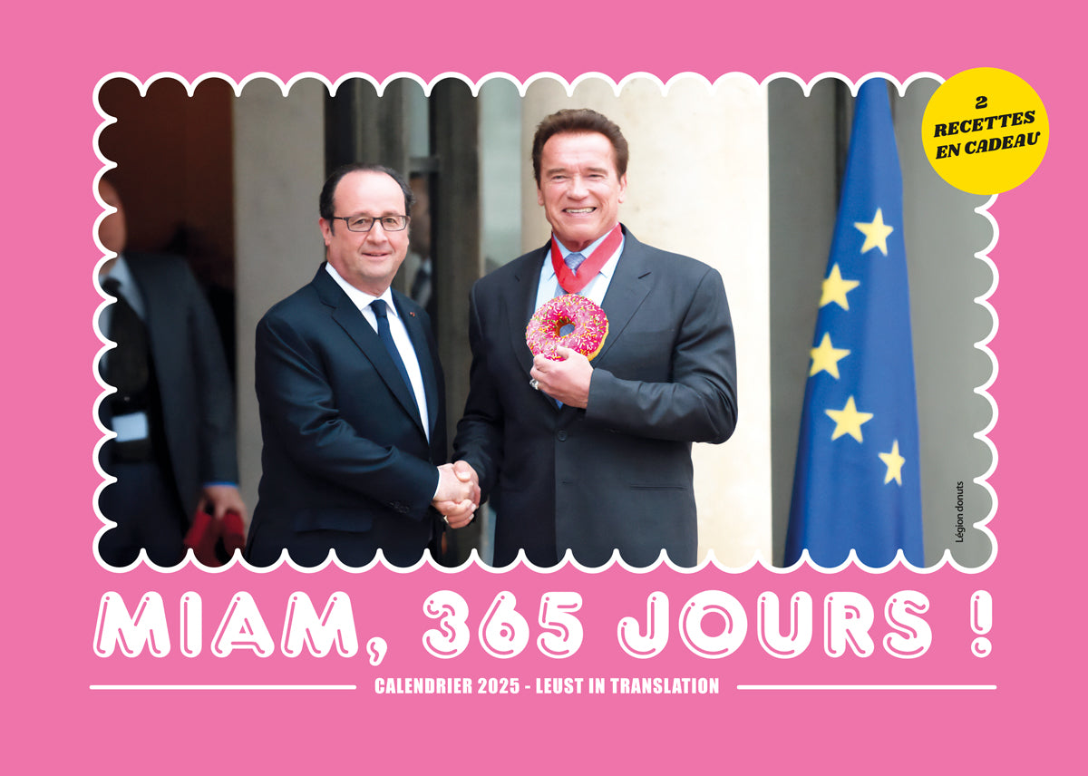 Calendrier 2025 - MIAM, 365 JOURS!