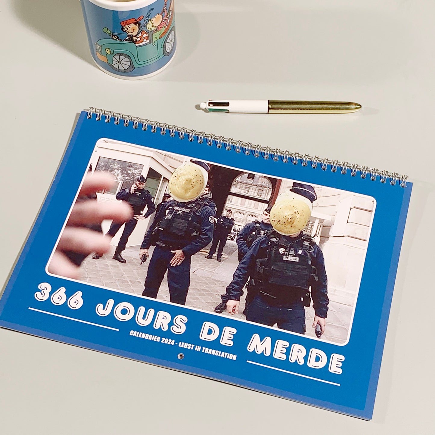 366 jours de merde - calendrier LEUST 2024